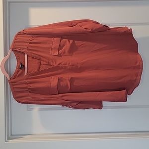 Torrid burnt orange Harper blouse